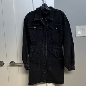 Black Denim Women's Jacket